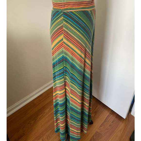 Women’s Hannah Skirt Long Muilt-color Elastic Waist Size Large - Picture 5 of 16